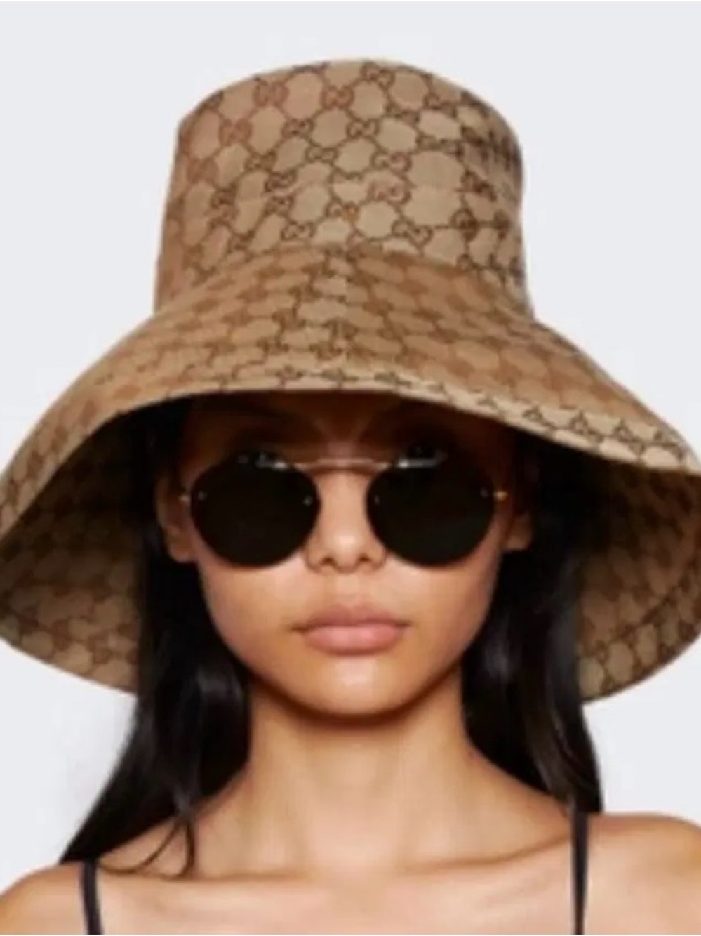 Gucci GG Wide Brim Hat - Picture 8 of 8